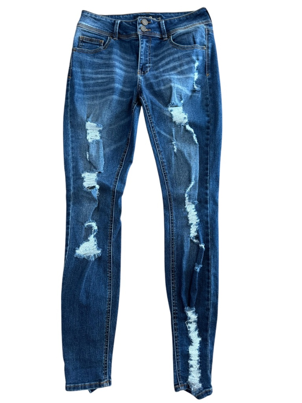 Indigo Rein Ripped/Distressd Skinny Jeans Size 9/28
